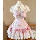 Mademoiselle Pearl Bow Rabbit Tops Blouses Aprons Skirts JSKs and Ops(Reservation/Full Payment Without Shipping)